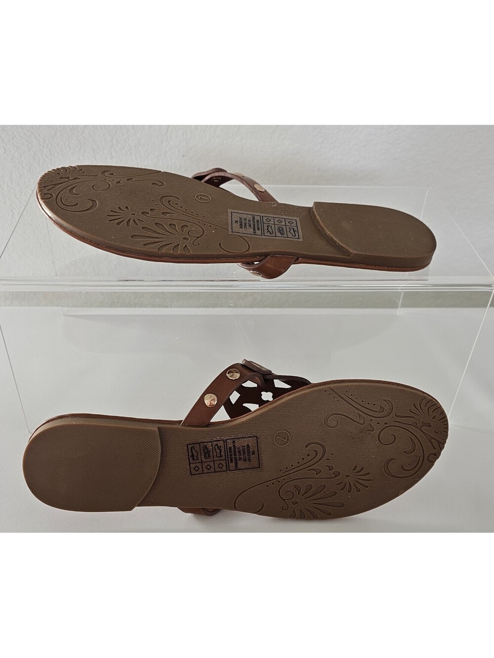 Pierre Dumas Women's Limit-20 Tan Sandals Size US 7 - Picture 9 of 10